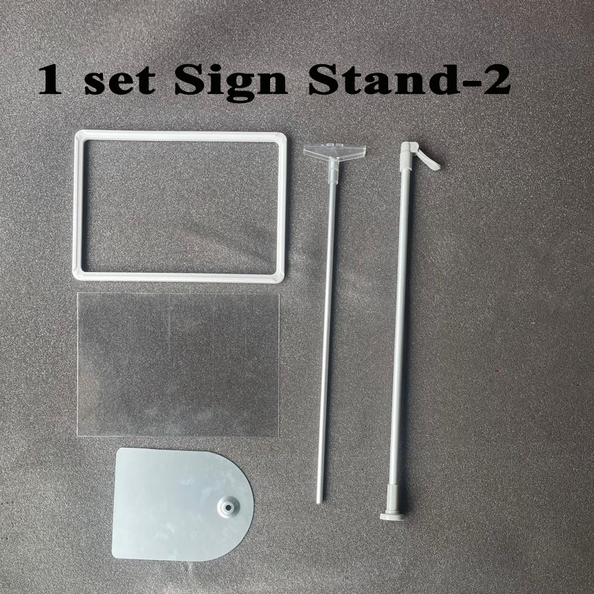 SS-2 Sign Stand with Frame A4 Minimarket