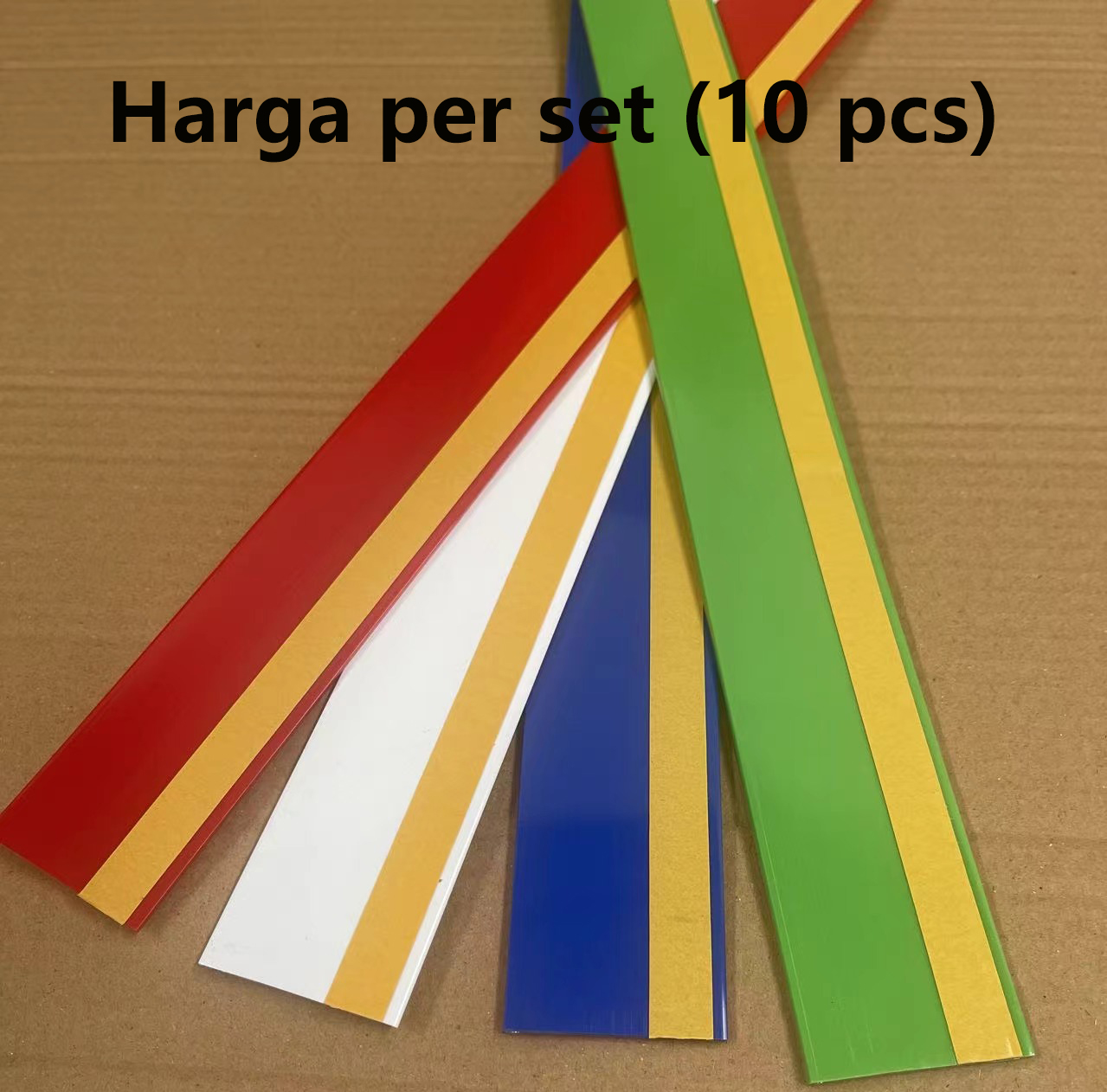Label Harga DBR-39 price tag card 90cm type double tape